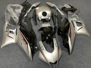 2022-2024 Yamaha YZF R3/R25 Motorcycle Fairings - Light Gold Glossy Black Canada Suppliers