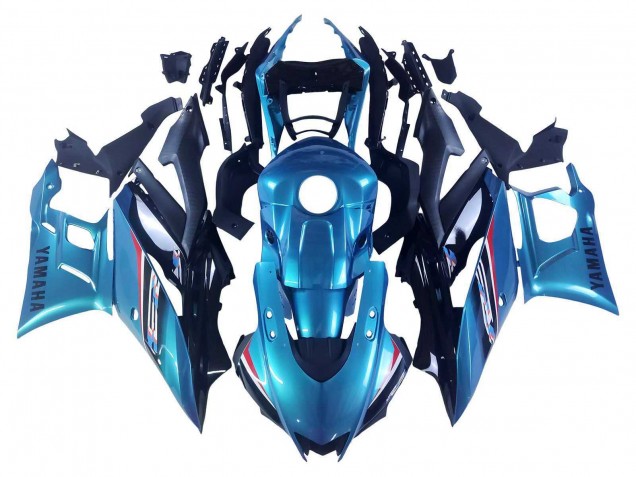 2022-2024 Yamaha YZF R3/R25 Motorcycle Fairing - Blue White Red Black Canada Suppliers