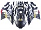 2022-2024 Yamaha YZF R3/R25 Motorcycle Fairings - Black Carbon Fiber Style Gold Red ABBOT Canada Suppliers