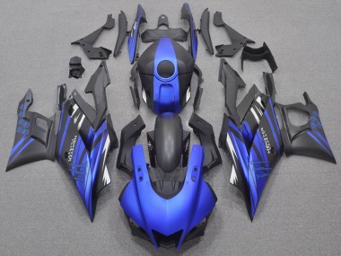 2022-2024 Yamaha YZF R3/R25 Motorcycle Fairings - Blue Matte Black Monster Canada Suppliers