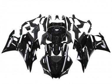 2022-2024 Yamaha YZF R3/R25 Motorcycle Fairings - Glossy Black Canada Suppliers