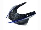 2022-2024 Yamaha YZF R3/R25 Motorcycle Fairings - Marble Black Silver Blue Forged Carbon Fiber Style Canada Suppliers
