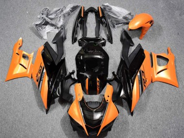 2022-2024 Yamaha YZF R3/R25 Motorcycle Fairings - Orange Glossy Black Canada Suppliers