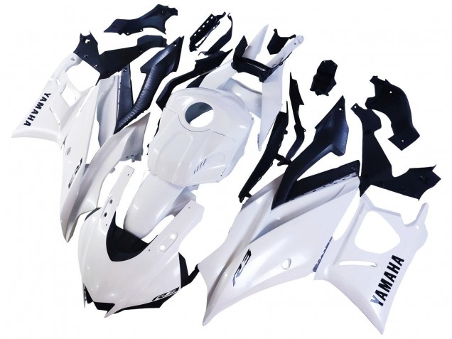 2022-2024 Yamaha YZF R3/R25 Motorcycle Fairings - White Canada Suppliers
