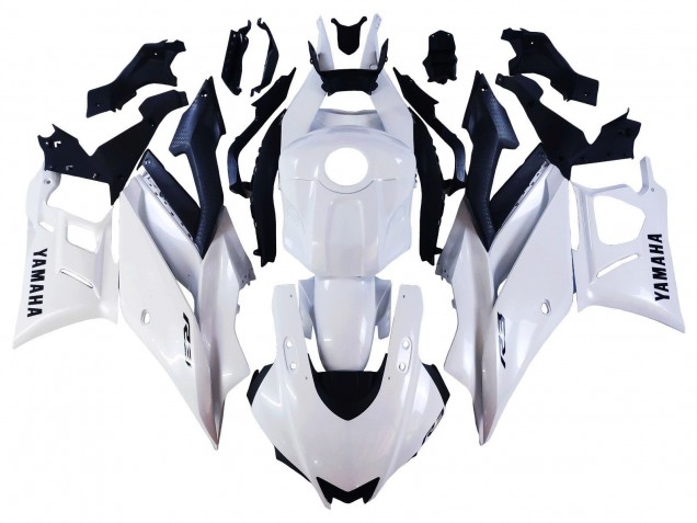 2022-2024 Yamaha YZF R3/R25 Motorcycle Fairings - White Canada Suppliers