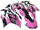 2022-2024 Yamaha YZF R3/R25 Motorcycle Fairings - Pink Glossy Black Monster Canada Suppliers