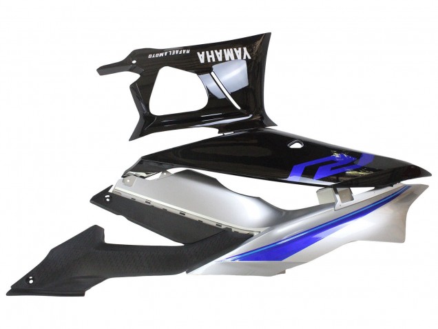 2022-2024 Yamaha YZF R3/R25 Motorcycle Fairings - Silver Blue Glossy Black Canada Suppliers