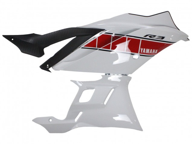 2022-2024 Yamaha YZF R3/R25 Motorcycle Fairings - White Red Yellow Black Canada Suppliers