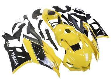 2022-2024 Yamaha YZF R3/R25 Motorcycle Fairing - Yellow Black Canada Suppliers