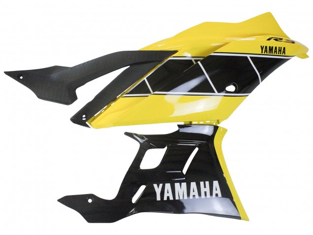 2022-2024 Yamaha YZF R3/R25 Motorcycle Fairing - Yellow Black Canada Suppliers