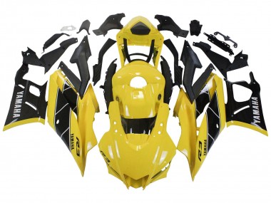 2022-2024 Yamaha YZF R3/R25 Motorcycle Fairing - Yellow Black Canada Suppliers