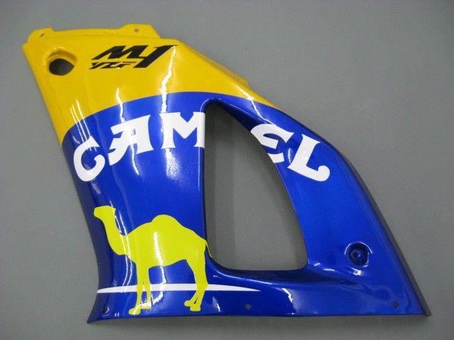2000-2001 Yamaha YZF 1000 R1 Motorcycle Fairings - White Yellow Blue Motul Camel Canada Suppliers