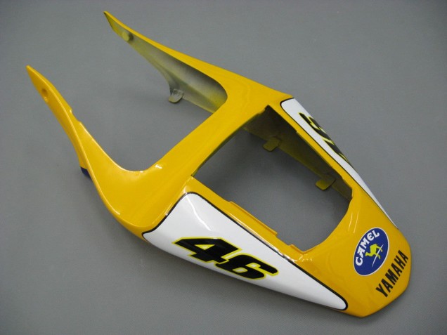 2000-2001 Yamaha YZF 1000 R1 Motorcycle Fairings - White Yellow Blue Motul Camel Canada Suppliers