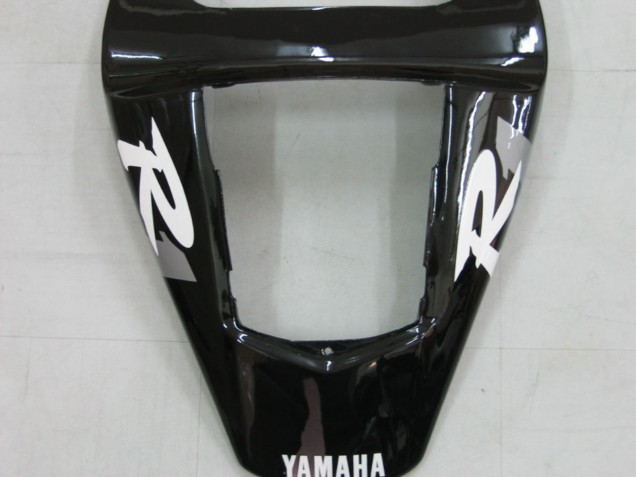 2000-2001 Yamaha YZF 1000 R1 Motorcycle Fairings - Glossy Black White Decal Canada Suppliers