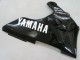 2000-2001 Yamaha YZF 1000 R1 Motorcycle Fairings - Glossy Black White Decal Canada Suppliers