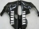 2000-2001 Yamaha YZF 1000 R1 Motorcycle Fairings - Glossy Black White Decal Canada Suppliers