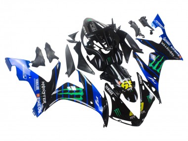 2004-2006 Yamaha YZF 1000 R1 Motorcycle Fairings - Blue Black Yellow Green Monster Yamalube ENEOS 69 Canada Suppliers
