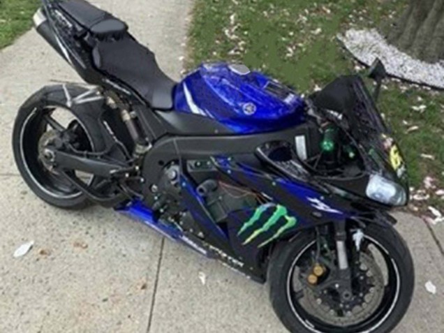 2004-2006 Yamaha YZF 1000 R1 Motorcycle Fairings - Blue Black Yellow Green Monster Yamalube ENEOS 69 Canada Suppliers