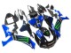 2020-2025 Yamaha YZF 1000 R1 Motorcycle Fairings - Blue Black Green Black ENEOS Monster Canada Suppliers
