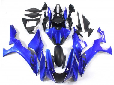 2020-2025 Yamaha YZF 1000 R1 Motorcycle Fairings - Blue Matte Black Canada Suppliers