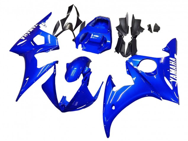 2003-2004 Yamaha YZF R6 Motorcycle Fairing - Blue Canada Suppliers