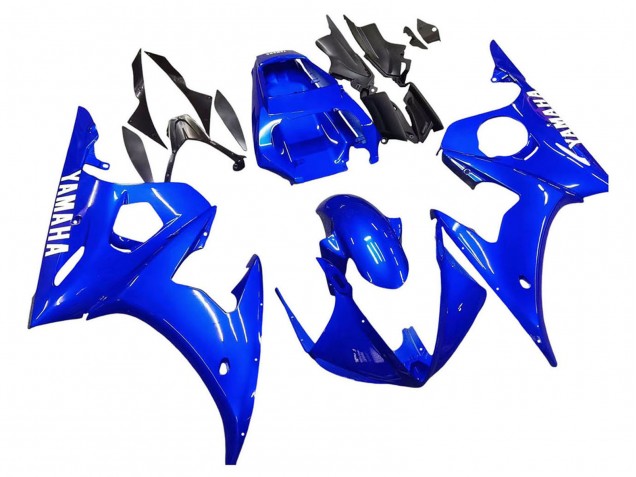 2003-2004 Yamaha YZF R6 Motorcycle Fairing - Blue Canada Suppliers