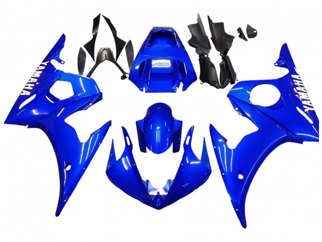 2003-2004 Yamaha YZF R6 Motorcycle Fairing - Blue Canada Suppliers