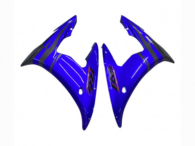 2006-2009 Yamaha YZF R6S Motorcycle Fairings - Blue Black Canada Suppliers