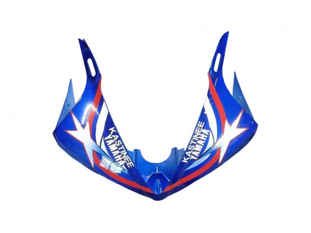 2006-2009 Yamaha YZF R6S Motorcycle Fairings - White Blue Fiat Motul Kastinee Canada Suppliers