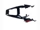 2006-2009 Yamaha YZF R6S Motorcycle Fairing - Glossy Black Red Canada Suppliers