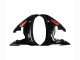 2006-2009 Yamaha YZF R6S Motorcycle Fairings - Glossy Black Red Canada Suppliers