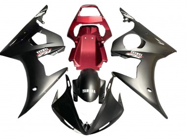 2006-2009 Yamaha YZF R6S Motorcycle Fairing - Red Matte Black Canada Suppliers