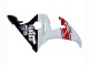 2006-2009 Yamaha YZF R6S Motorcycle Fairings - White Red Glossy Black Motul Canada Suppliers