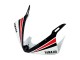 2006-2009 Yamaha YZF R6S Motorcycle Fairings - White Red Glossy Black Motul Canada Suppliers