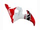 2006-2009 Yamaha YZF R6S Motorcycle Fairings - Red White Black Canada Suppliers