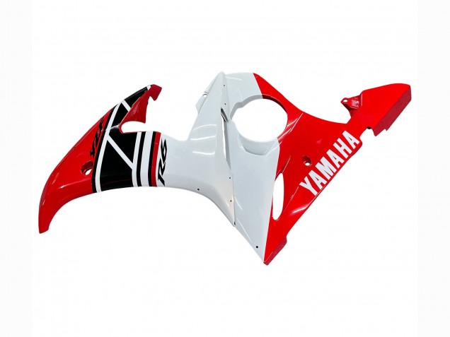 2006-2009 Yamaha YZF R6S Motorcycle Fairings - Red White Black Canada Suppliers