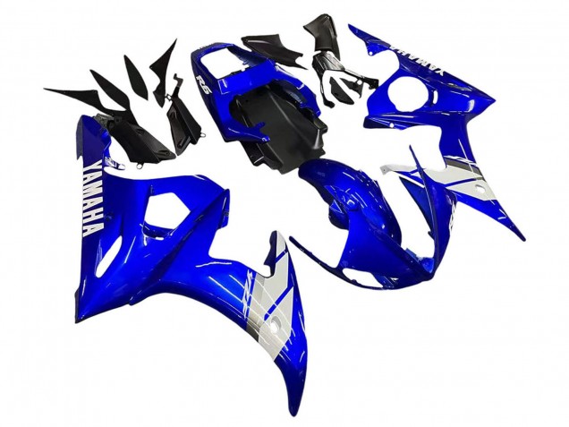 2005 Yamaha YZF 600 R6 Motorcycle Fairing - Blue White Canada Suppliers