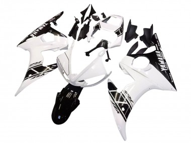 2005 Yamaha YZF 600 R6 Motorcycle Fairings - White Black Canada Suppliers