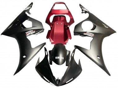 2005 Yamaha YZF 600 R6 Motorcycle Fairing - Matte Black Red Canada Suppliers