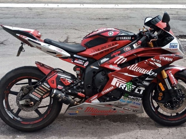 2006-2007 Yamaha YZF 600 R6 Motorcycle Fairings - White Red Black Green Monster Milwaukee Canada Suppliers