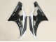 2006-2007 Yamaha YZF 600 R6 Motorcycle Fairings - Glossy Black Matte Black White Motul Michelin Canada Suppliers