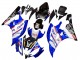 2006-2007 Yamaha YZF 600 R6 Motorcycle Fairings - White Blue Black Fimer Volvo Yamalube Sterilgarda Canada Suppliers