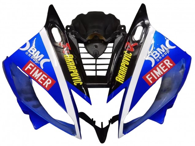2006-2007 Yamaha YZF 600 R6 Motorcycle Fairings - White Blue Black Fimer Volvo Yamalube Sterilgarda Canada Suppliers