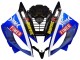 2006-2007 Yamaha YZF 600 R6 Motorcycle Fairings - White Blue Black Fimer Volvo Yamalube Sterilgarda Canada Suppliers