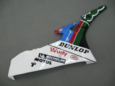 2006-2007 Yamaha YZF 600 R6 Motorcycle Fairings - Blue Green White Red Dunlop Michelin Motul Canada Suppliers