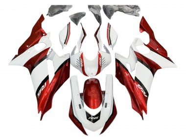 2017-2023 Yamaha YZF 600 R6 Motorcycle Fairing Kits - White Red Black Canada Suppliers