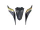 2017-2023 Yamaha YZF 600 R6 Motorcycle Fairings - Gold Black Carbon Fiber Canada Suppliers
