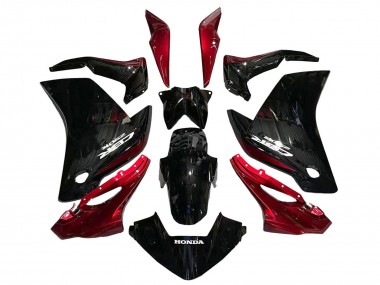 2011-2015 Honda CBR250RR Motorcycle Fairings - Glossy Black Red Canada Suppliers
