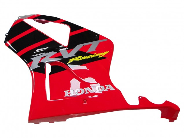 2000-2006 Honda VTR1000 Motorcycle Fairings - Silver Red Black Stripe Racing Canada Suppliers