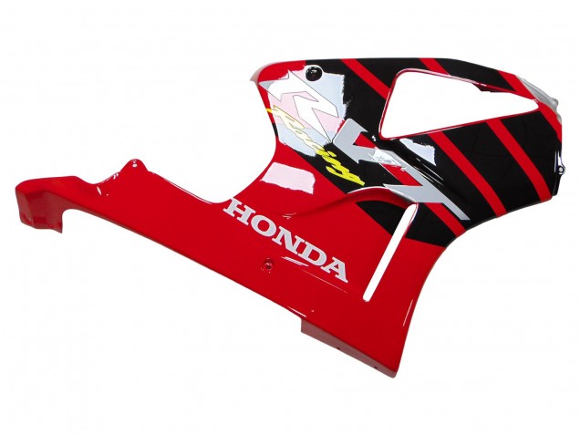 2000-2006 Honda VTR1000 Motorcycle Fairings - Silver Red Black Stripe Racing Canada Suppliers